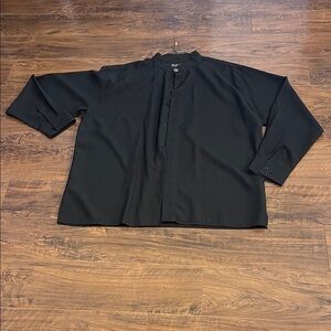 Men’s Pronti Black Men's Shirt, Size 2XL.